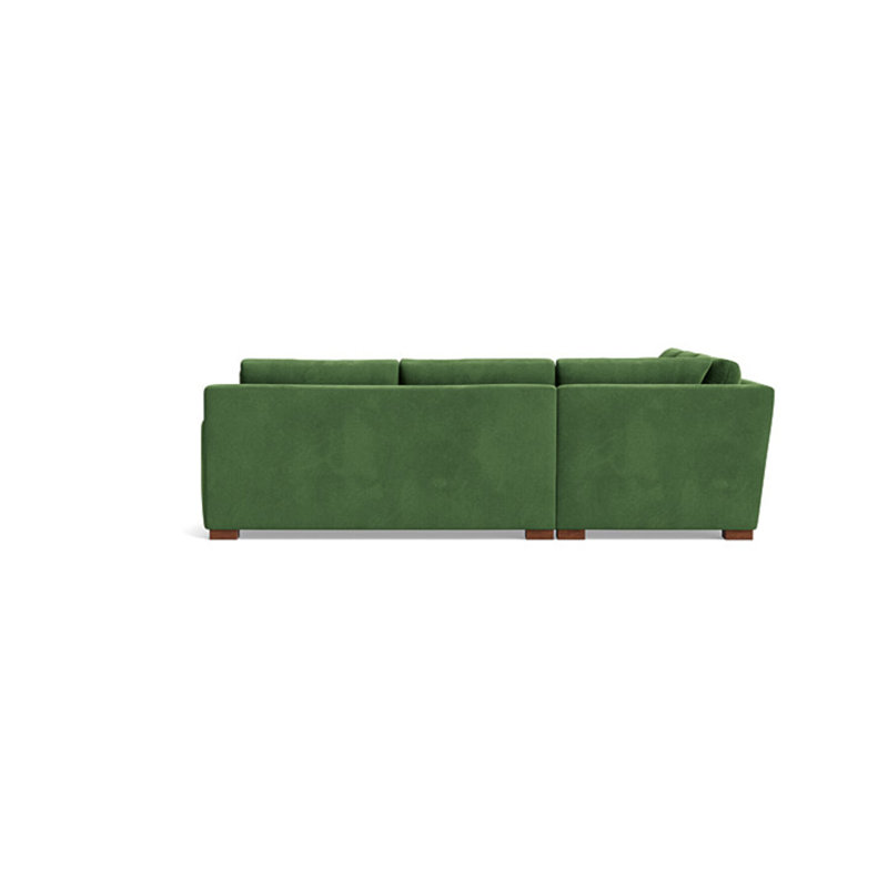 Catalina Sectional, Left Hand Facing, Performance Velvet - Ivy