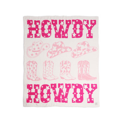 Jeté Howdy Cowgirl Luxury Soft - ROSE