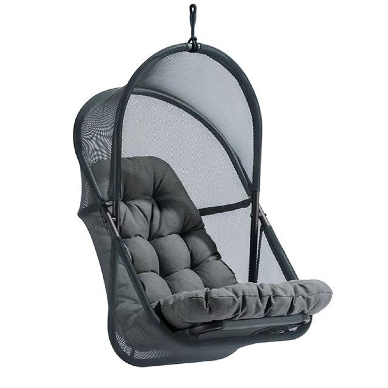Balancelle suspendue Bery gris foncé Bery, Noir / gris foncé