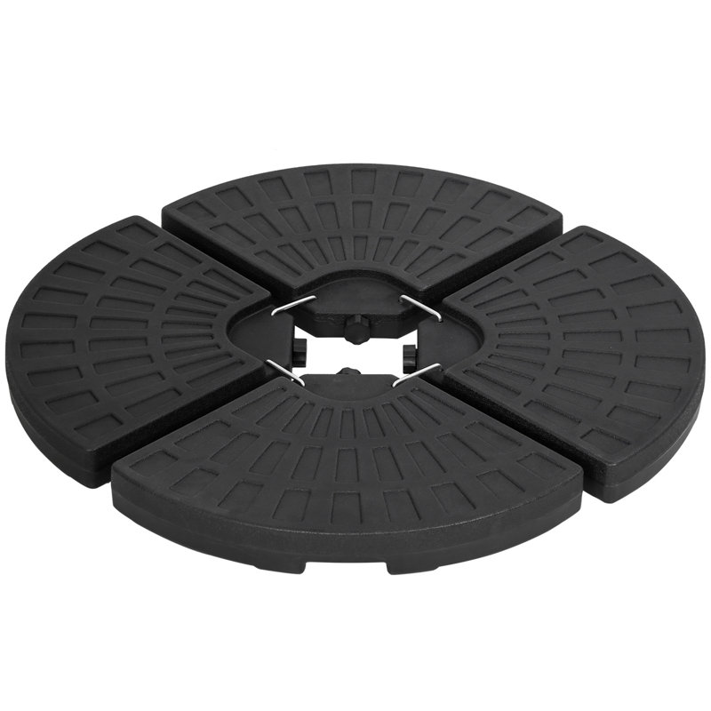 Base de parasol autoportante en plastique