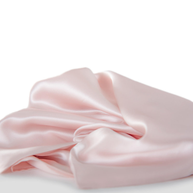 Simply Silk Pillowcase, Standard, light pink