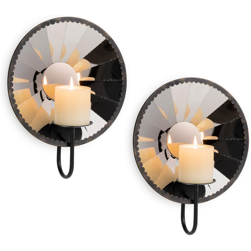 Iron Candle Wall Lamp