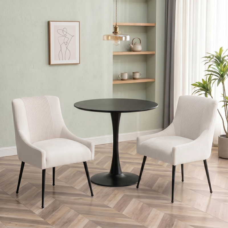 Chaise d'appoint Dinnington, Beige