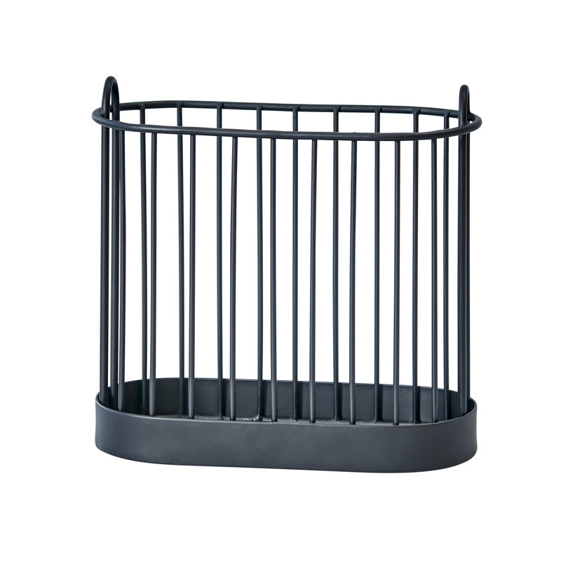 Metal Oval Utensil Storage Set