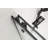 56"-60" W x 76" H Frameless Single Sliding Shower Door