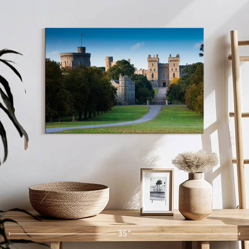 Kavia The Long Walk Windsor Castle, H 16 po x l 24 po