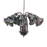 Pond Lily 12 - Light Chandelier