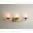 Avec 24.25 in. 3-Light Brushed Gold Contemporary Bath Vanity Light-123354984
