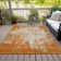 Aleighna Area Rug with Non-Slip Backing