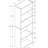 Bookshelf, Bookcase, 6 Tier, 72"H, Office, Bedroom, Laminate, Transitional (Bookshelf)-1789421376
