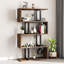 144.7cm H x 80cm W Geometric Bookcase