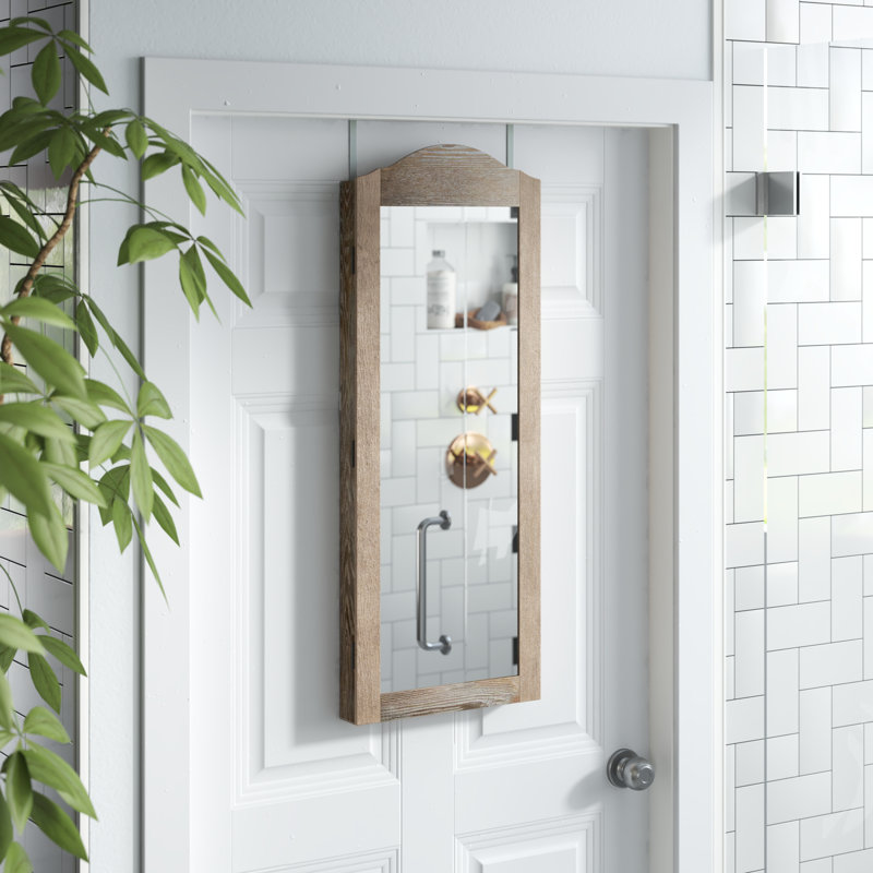 Armoire pour bijoux avec miroir Elkins Park