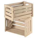 Novelyn Solid Wood Crate