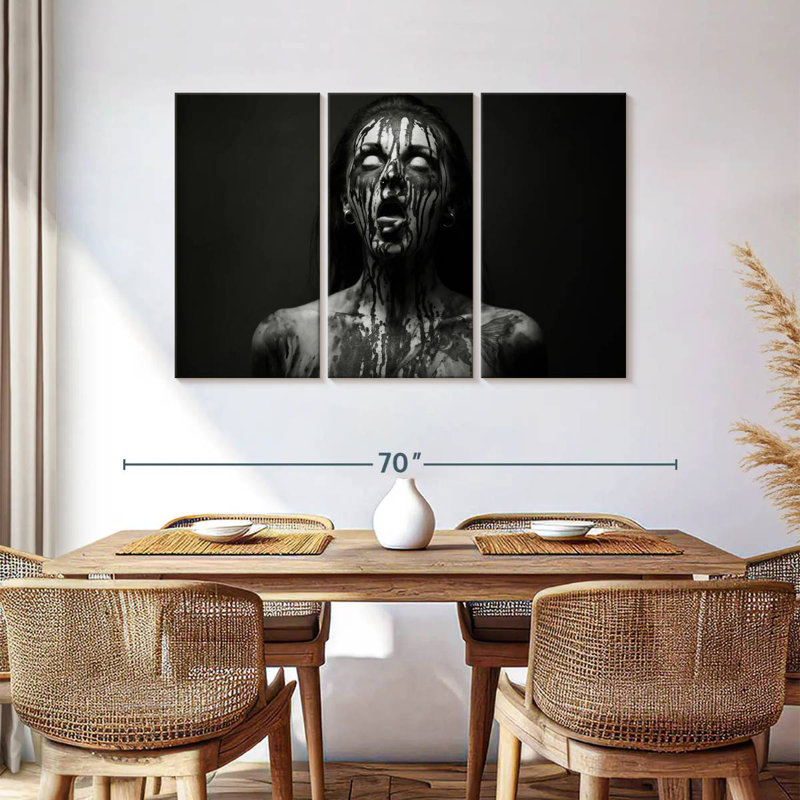 Kelan Female Demon, 36" H x 57" W