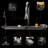 3Starz 33 X 22 Inch Black Nano Kitchen Sink, Single Bowl Workstation With Pull-Down Faucet Complete Set With Multifunctional Accessories & Waterfall Spout