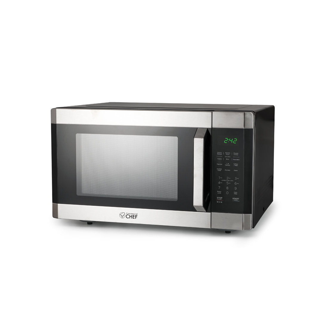 CHM Series Commercial Chef 21.8" 1.6 cu ft. 1100 - Watt Countertop Microwave Commercial Chef