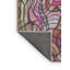 Tapis rose/vert à motifs-472352346