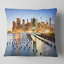 Coussin lombaire new york avec coussin skyscrapers cityscape-786571813