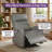 Electric Power Recliner Chair with USB Charging & Push-Button Control - Space-Saving Recliner for Lounge, Study, or Home Relaxation