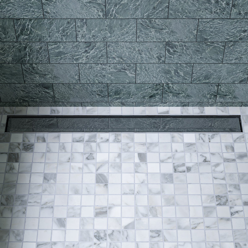 3'' W Grid, Polished Stainless Steel