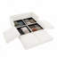 Canapé en chenille avec 2 repose-pieds en tissu-929832465-929832467-929832470
