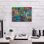 «Crazy Abstract Gardens No. 2» par Lindsey McAlister, art mural sur toile, 16 po x 12 po