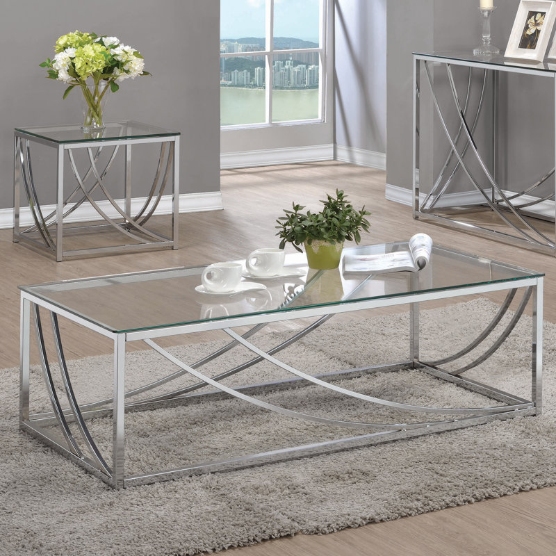 Ensemble de tables basses 2 pièces Adabella