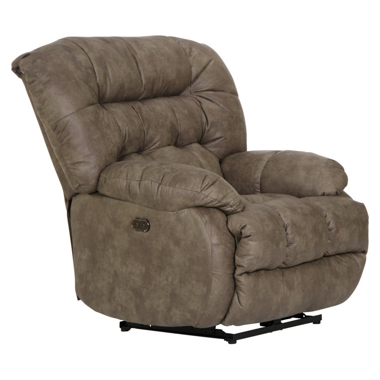 Benny Upholstered Power Recliner with USB Charging Port