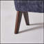 Chenille Stephaine avec pieds en bois robuste-1601333540