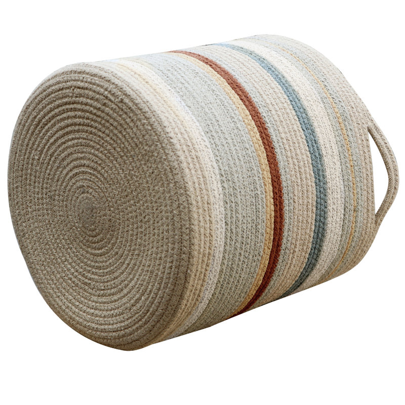 Reversible Fabric Decorative Basket