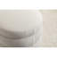 006-Tabouret de repose-pieds rond en velours doux