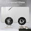 Fog Waterproof 5Mm Hd Silver Mirror - Wall Mounted For Bathroom, Bedroom Space Bathroom Mount, Multipurpose