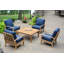 St. Lucia Teak Outdoor Lounge Chair-520615895