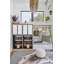 Small Leather Fringe Chandelier w/ Crown-71913479