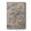 Croquis rétro L XXXVII - Toile tendue avec châssis-1735358392