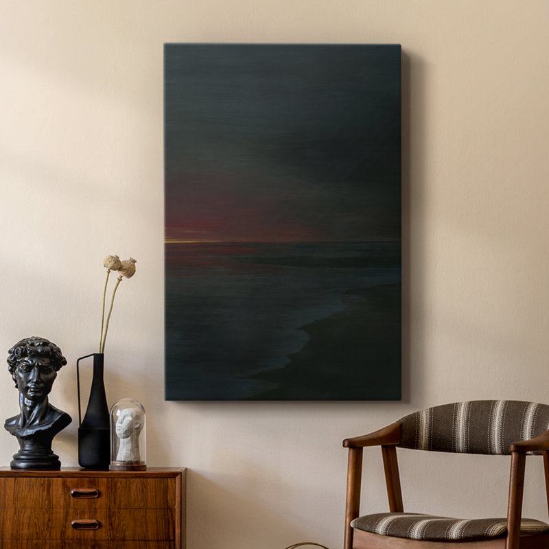 Red Nightsky II - galerie sur mesure, H 18 po x l 12 po