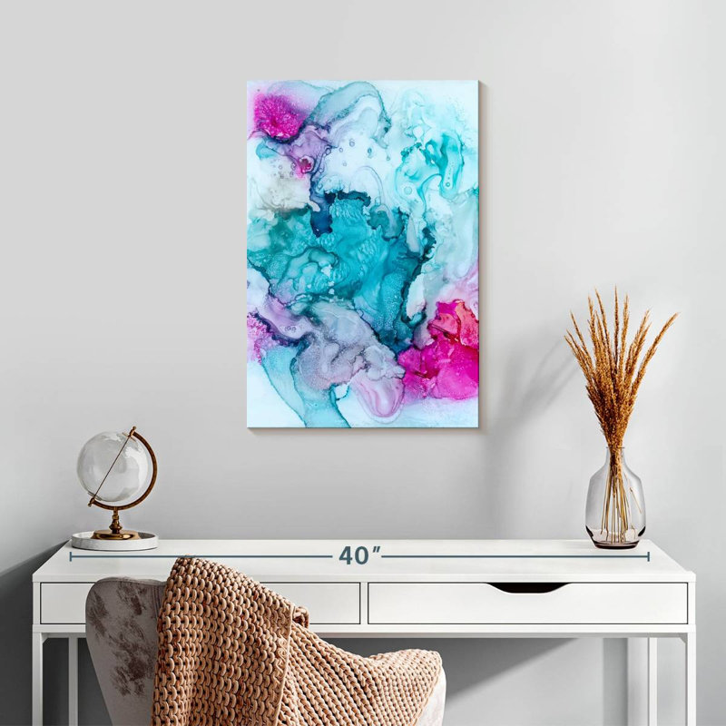 Avery Candied Coral, 24" H x 16" W