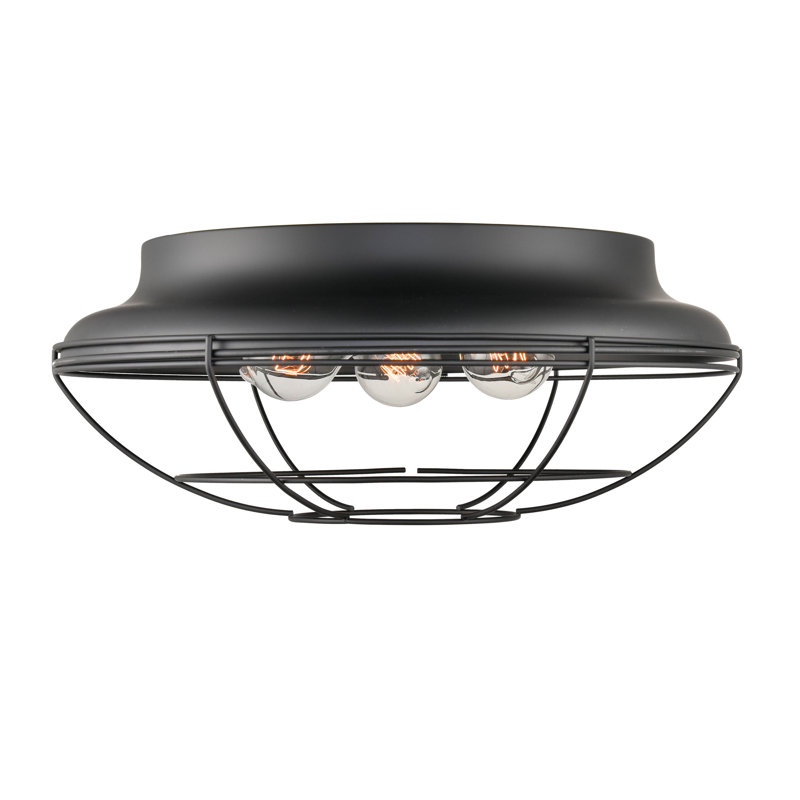 Plafonnier encastré 3 lumières 17,25 po Zullo