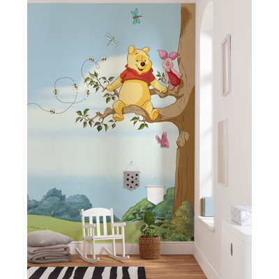 Winnie the Pooh Tree 2.52m x 1.84m Wall Mural