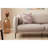 Modern Corner Sofa Bed, Grey Fabric, 104.3 x 31.5 x 64.2 inches | 100% Beech Wood Frame, 50% Polyester / 50% Linen, 28 DNS Foam Cushioning, Antibacterial, Assembly Required | Stylish & Functional for Living Spaces-1971031201-2005091080