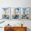 NAUTICAL Series CECXLI - Impression encadrée sur mesure de qualité supérieure - 3 pièces-1914196983-1914196985