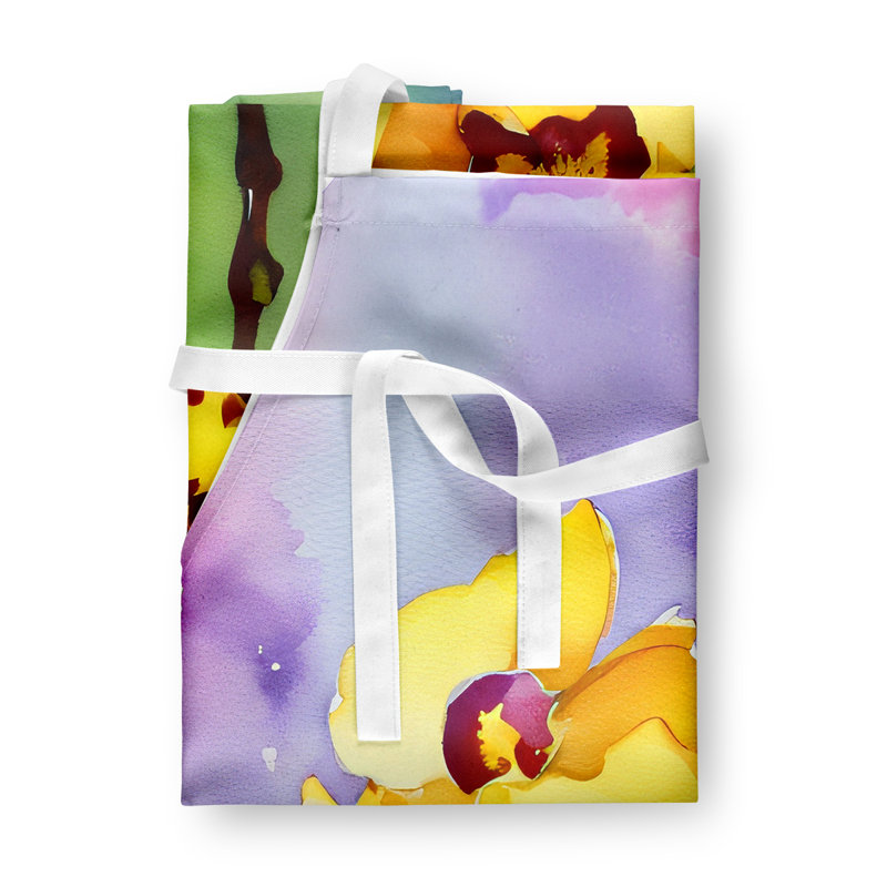 Floral Bib Apron