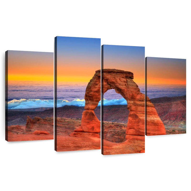 Alvord Delicate Arch Dusk