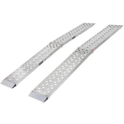 Rampes pliantes en aluminium pour tondeuse à gazon