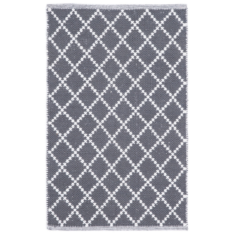 Tapis en coton tissé à plat Breckenridge, Rectangle 6 pi x 9 pi