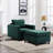 Kaiveon Upholstered Armchair with Ottoman-248752040