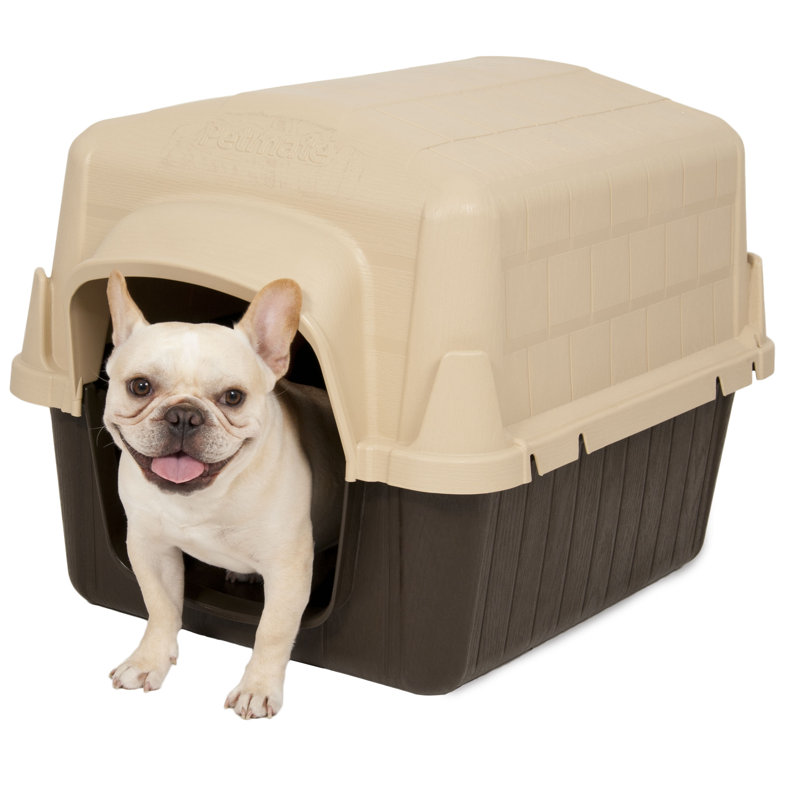 Niche pour chien 3 petbarn Aurora, H 21 po x l 22 po x P 29 po, Brun