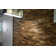 Matrix 12" x 48" Reclaimed Engineered Wood Wall Panelling in Brown