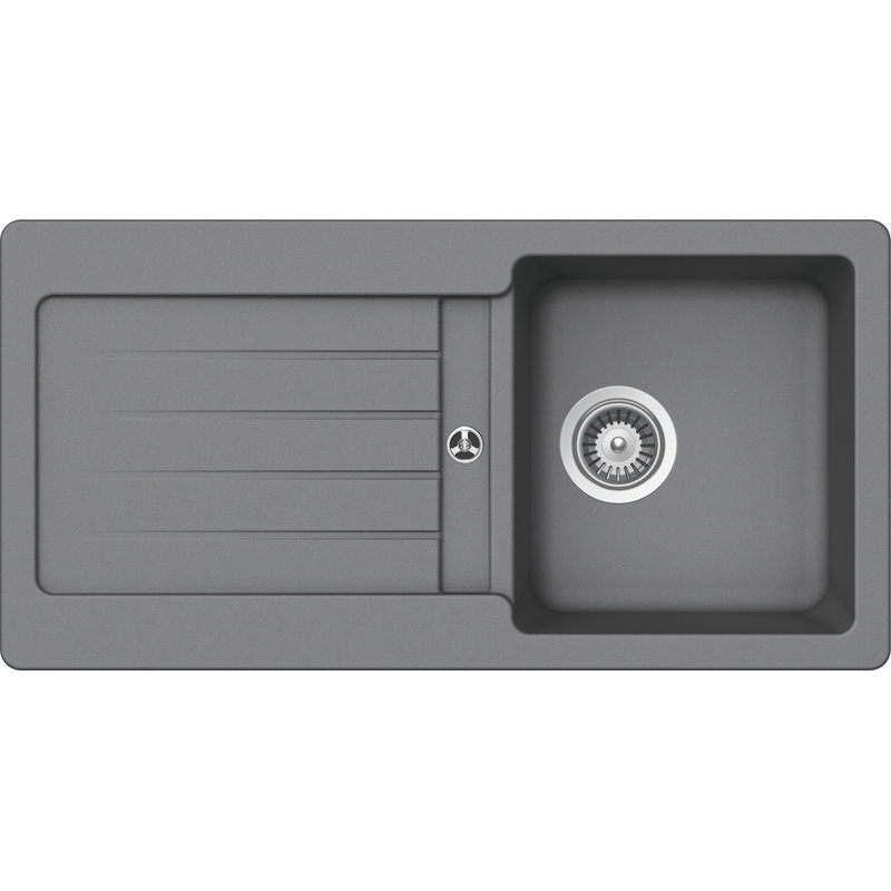 Schock Single Bowl Inset Kitchen Sink, Croma