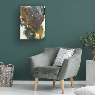 Bolognaise «Orange Green II» sur toile
